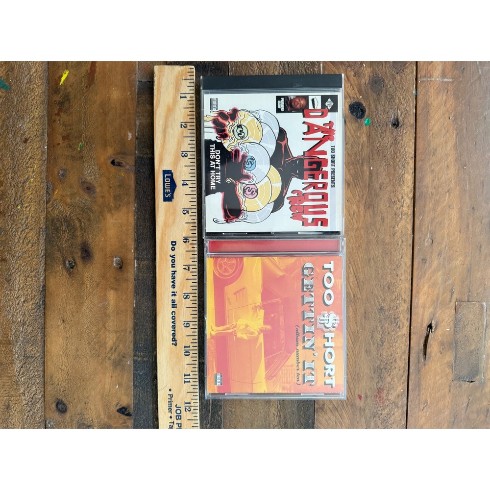 Too Short CD Lot Gettin It Album Number Ten Dangerous Crew Dont Try This At Home
